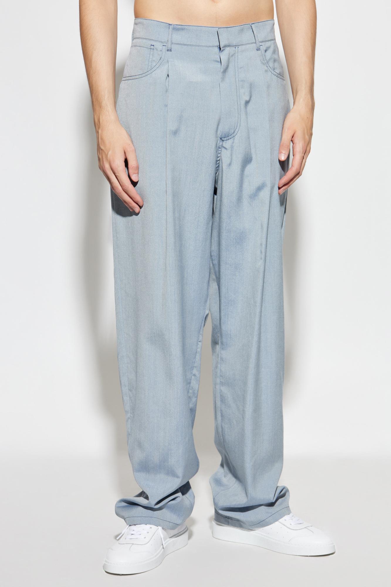 Giorgio Armani Silk pants | Men's Clothing | Vitkac